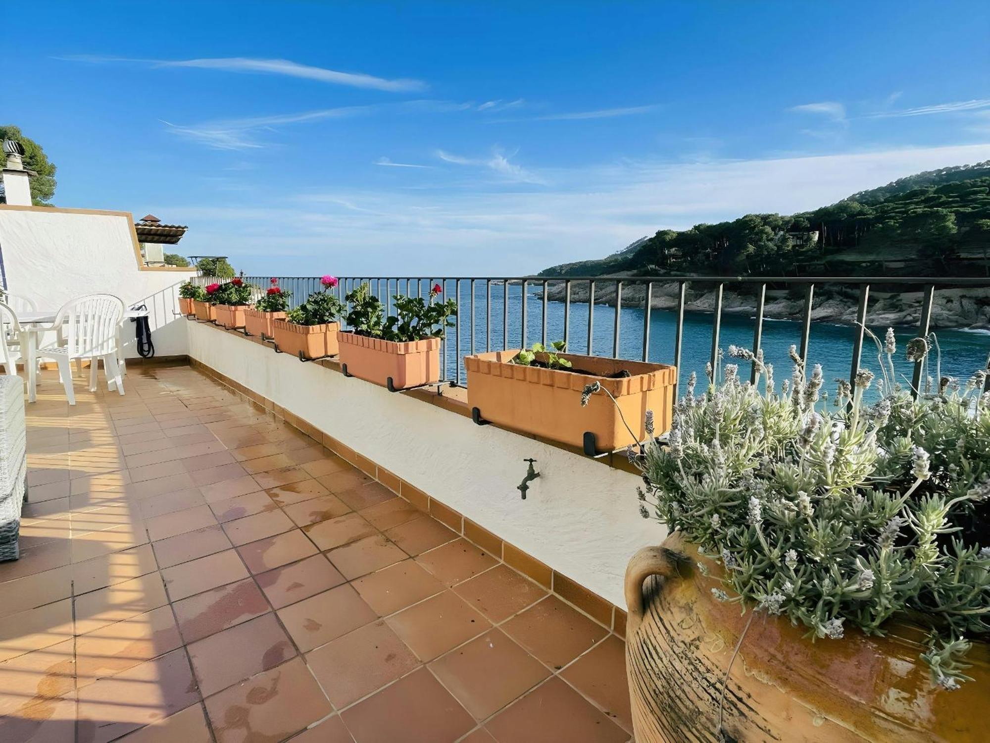 Tamariu Platja - Penthouse On Passeig Del Mar. Διαμέρισμα Εξωτερικό φωτογραφία