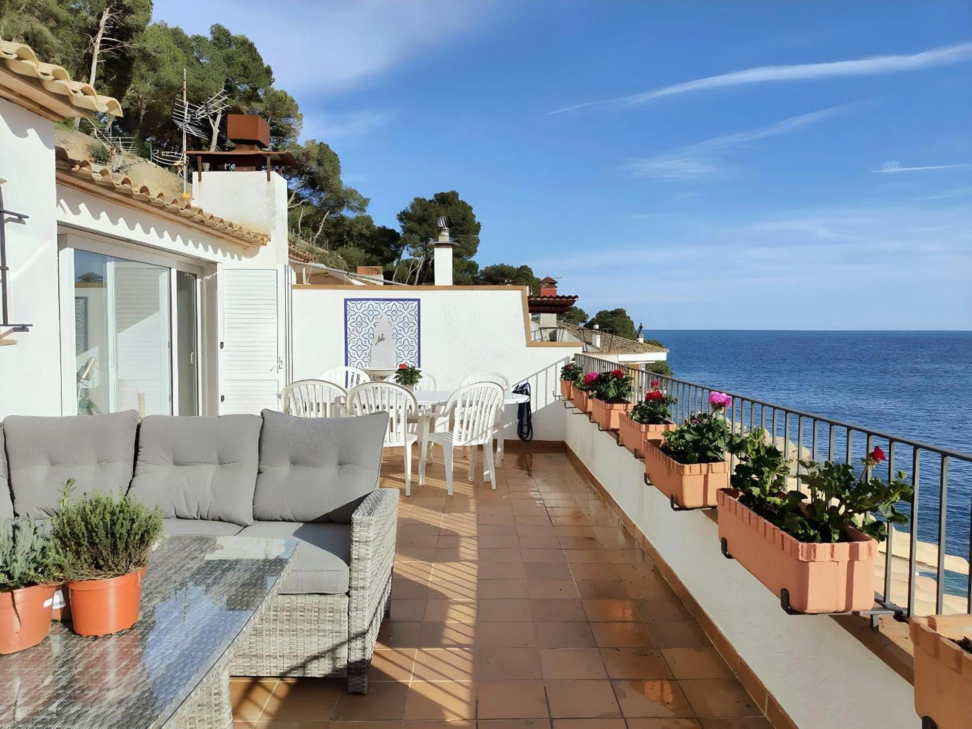 Tamariu Platja - Penthouse On Passeig Del Mar. Διαμέρισμα Εξωτερικό φωτογραφία